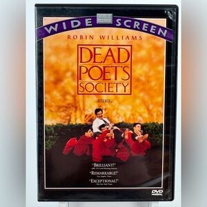 Dead Poets Society on DVD. Robin Williams